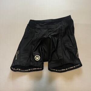 Canari Woman's Black Padded Cycling Shorts M